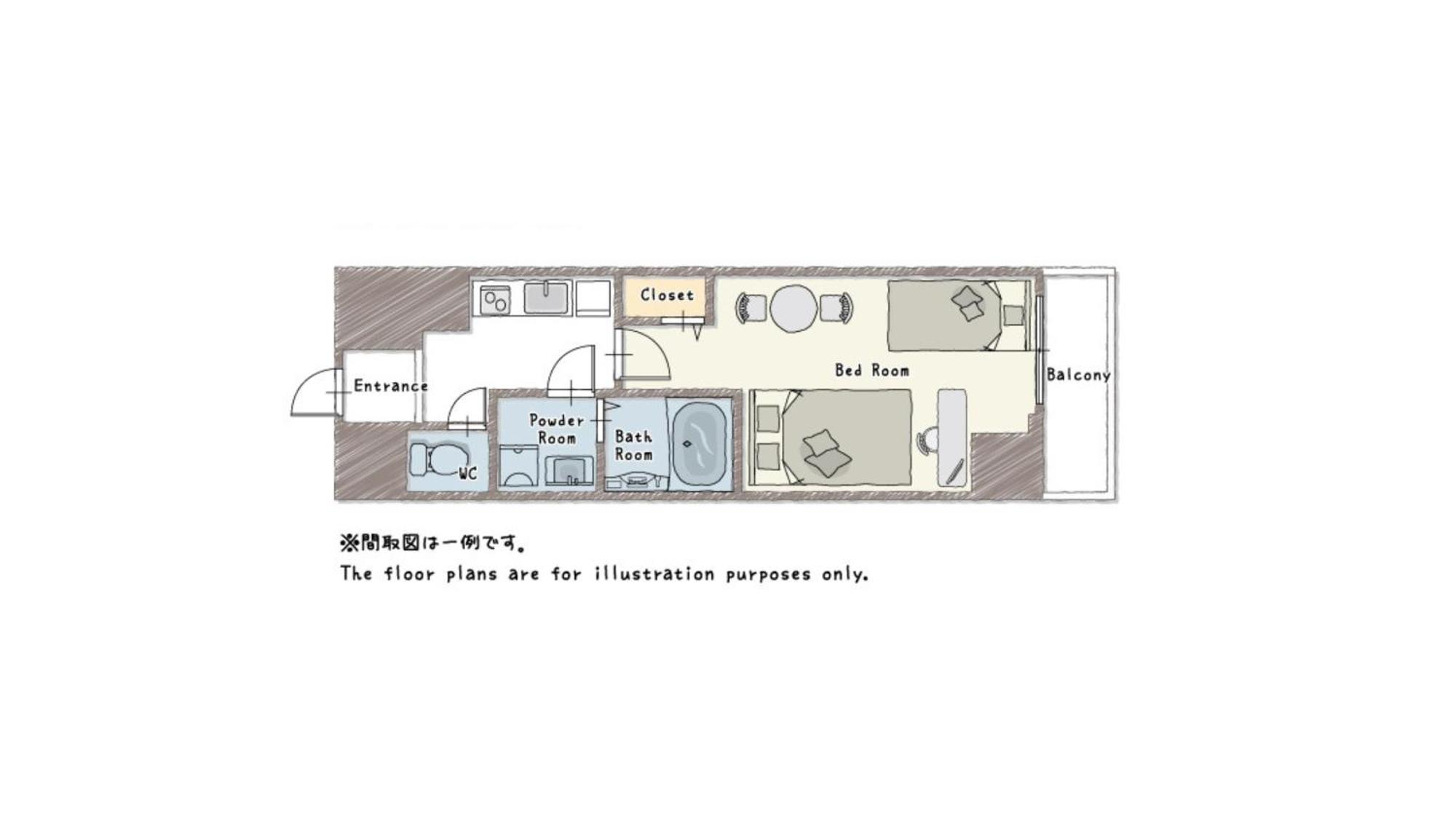 Voga Corte Chidoricho Tokyo Room photo